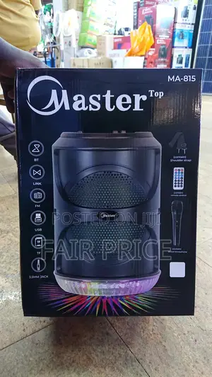 Photo - Master Top Amplified Speaker With Microphone