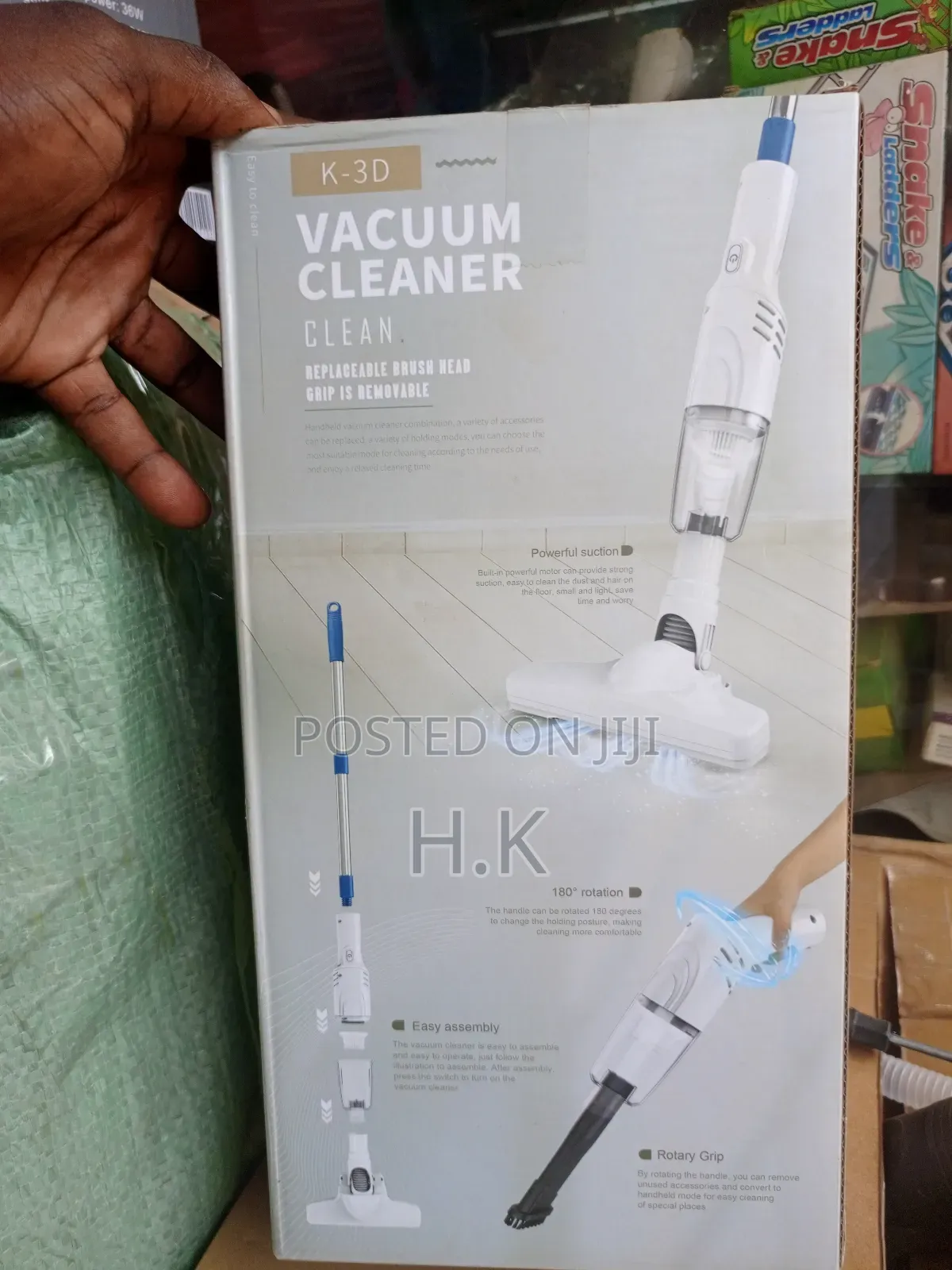 K-3d Detachable Vacuum Cleaner.