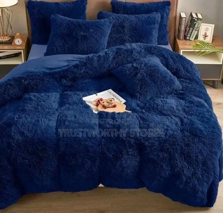 6piece Fluffy Bedcover Set