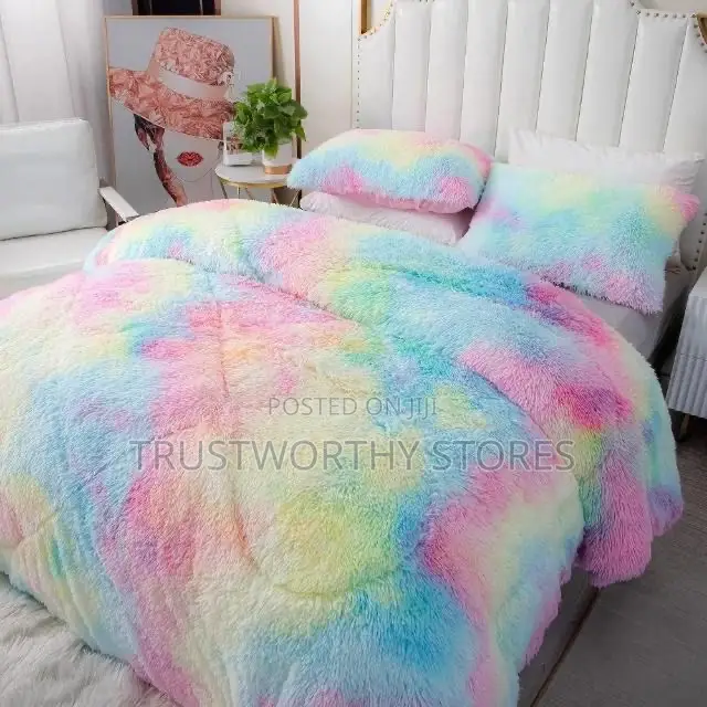 6piece Fluffy Bedcover Set