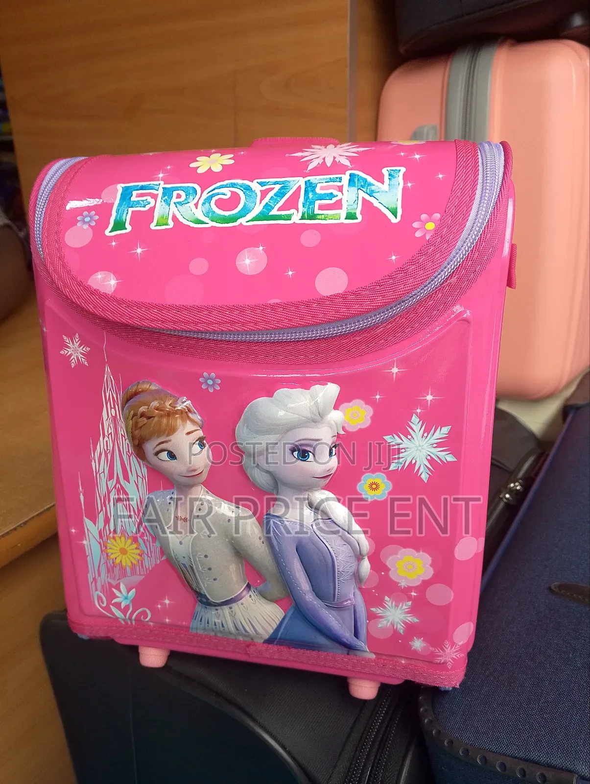 Executive Charactered Kids Bags. Frozen . ( Pink)
