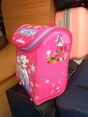 Executive Charactered Kids Bags. Frozen . ( Pink)