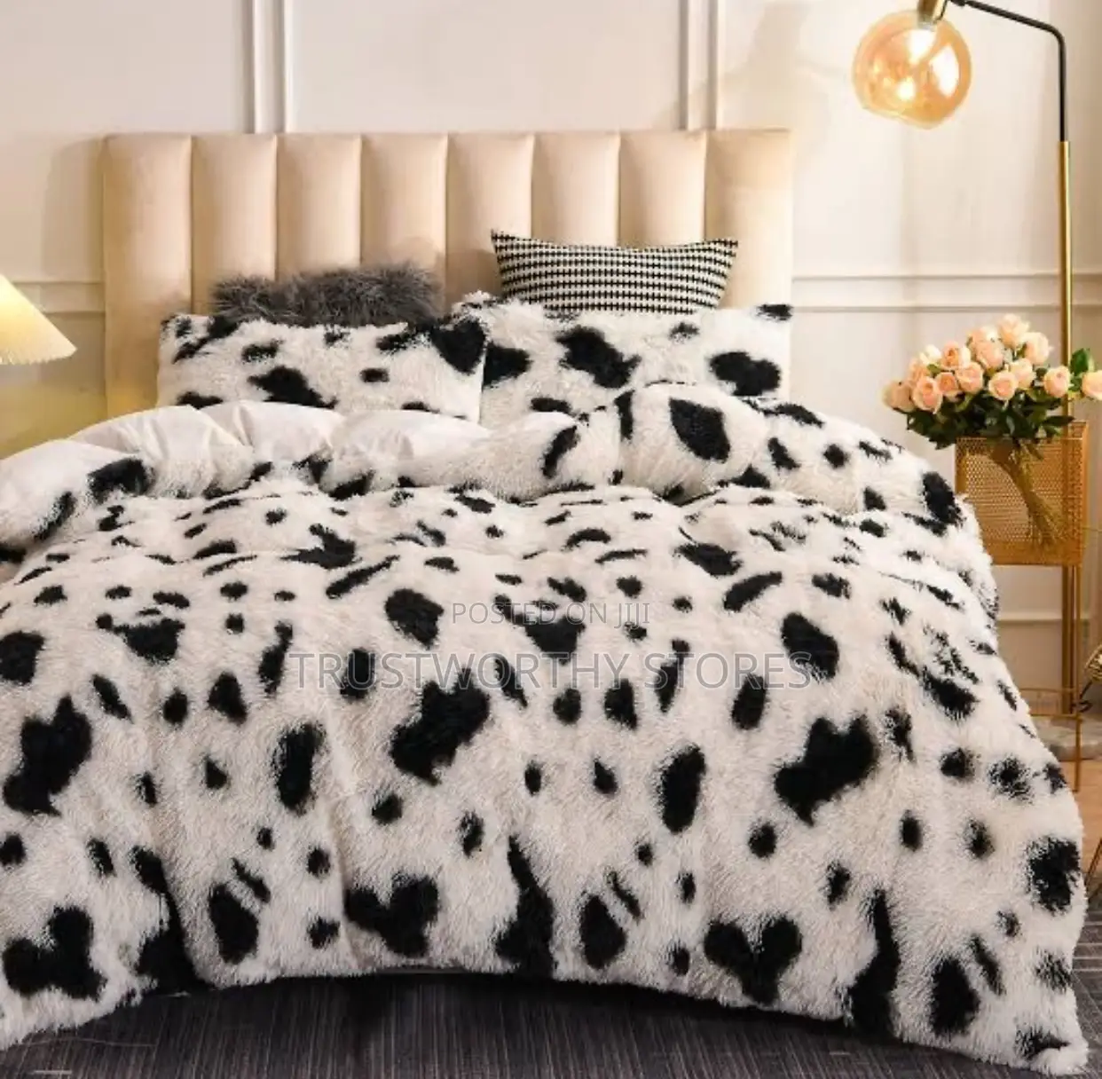 6piece Fluffy Bedcover Set