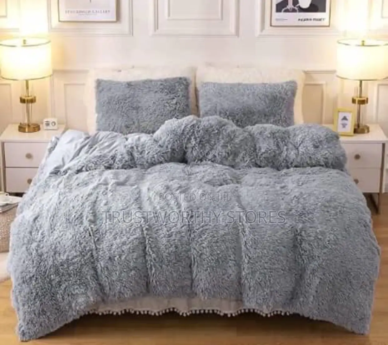 6piece Fluffy Bedcover Set