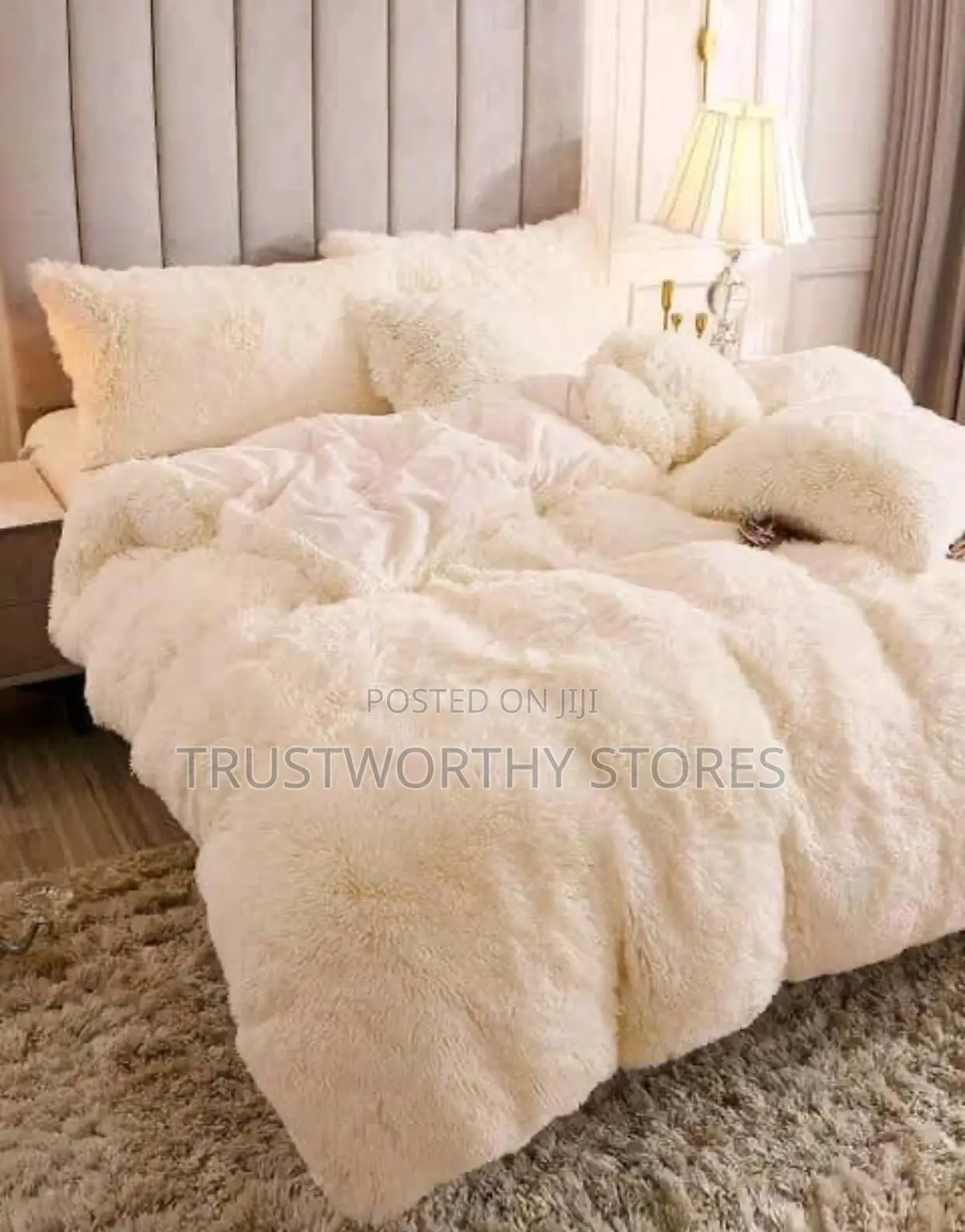 6piece Fluffy Bedcover Set