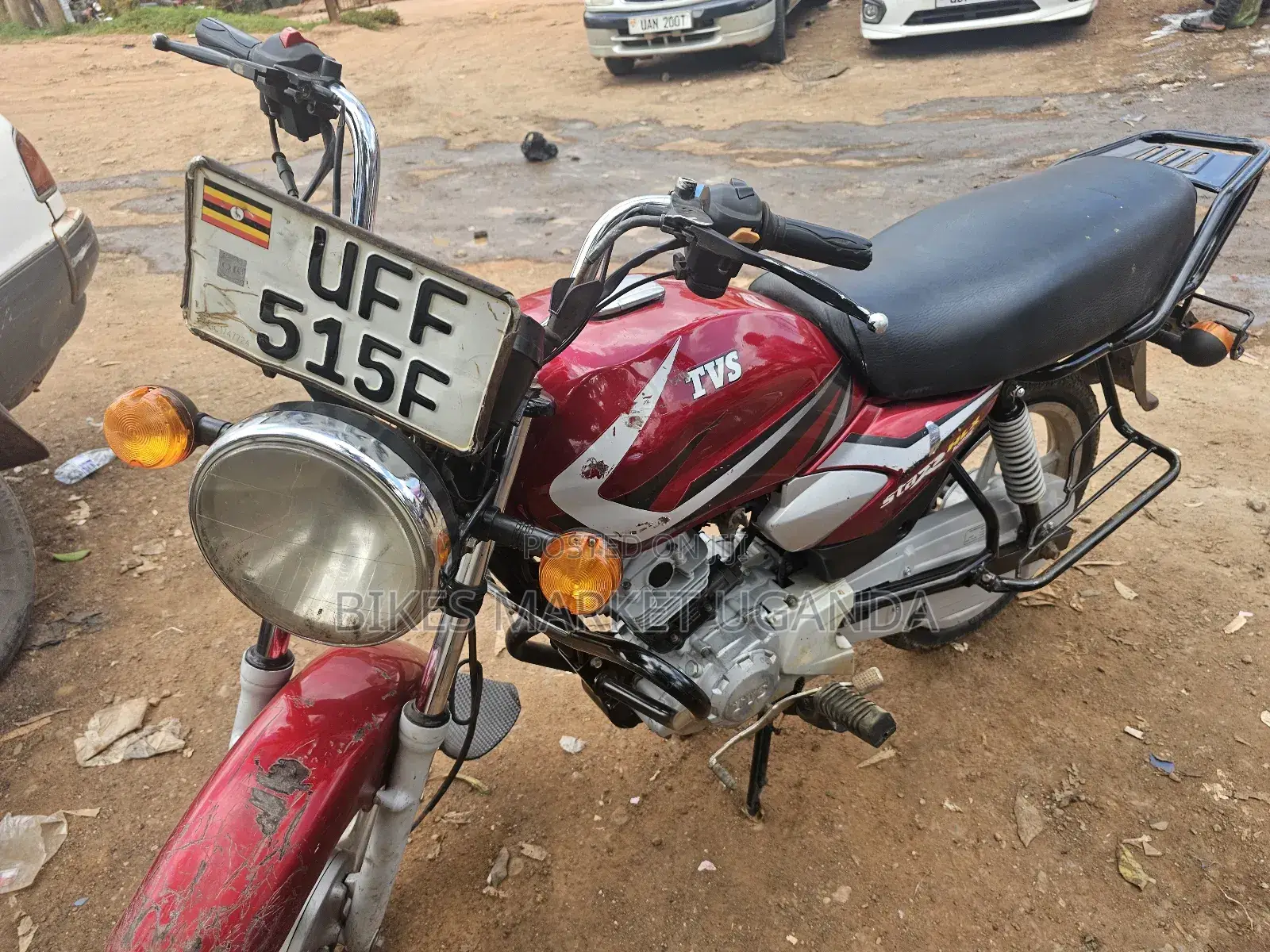 TVS HLX 125 2022 Red