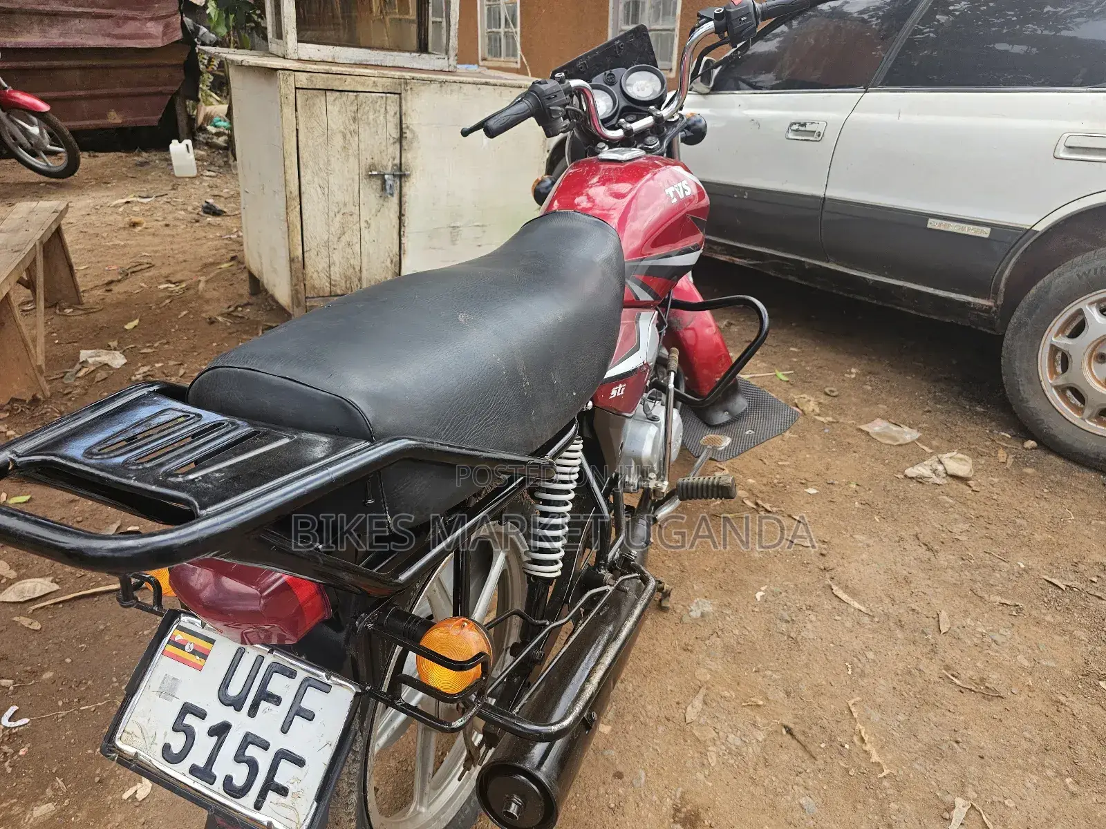 TVS HLX 125 2022 Red
