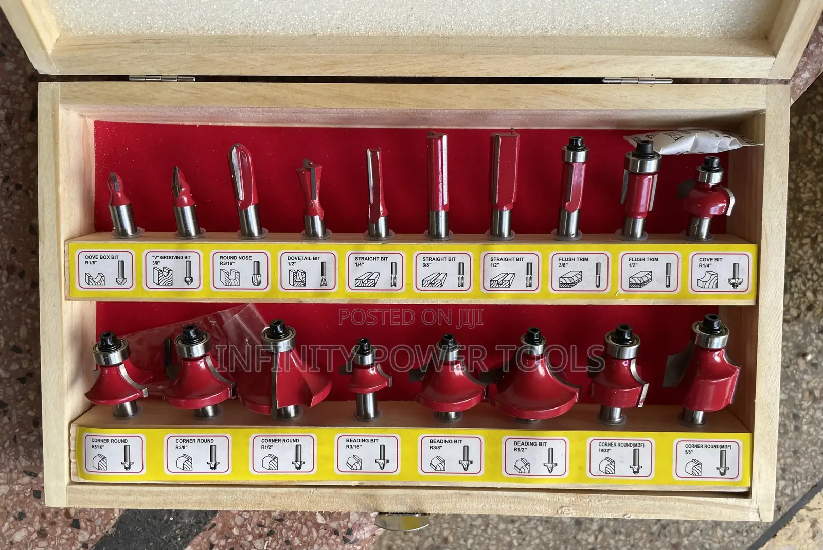 Router Bits(18pcs)