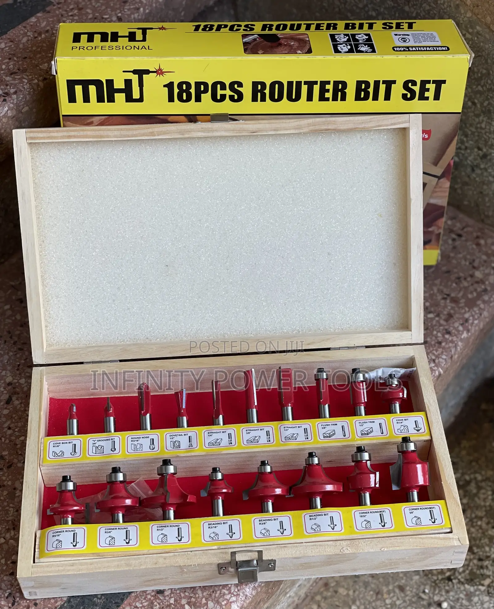 Router Bits(18pcs)
