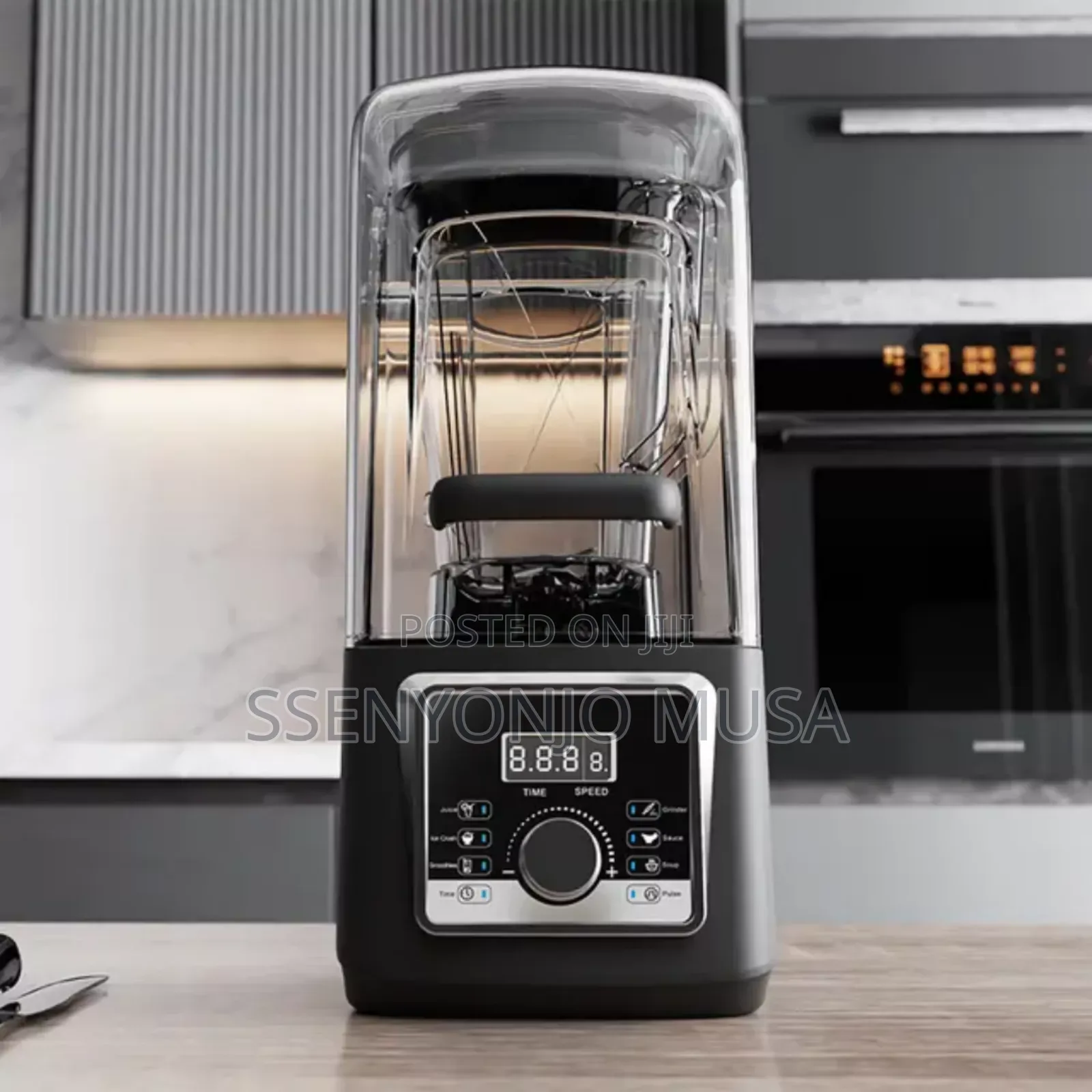 Saachi Commercial Silent Blender 4l - 1600w Crusher Juicer