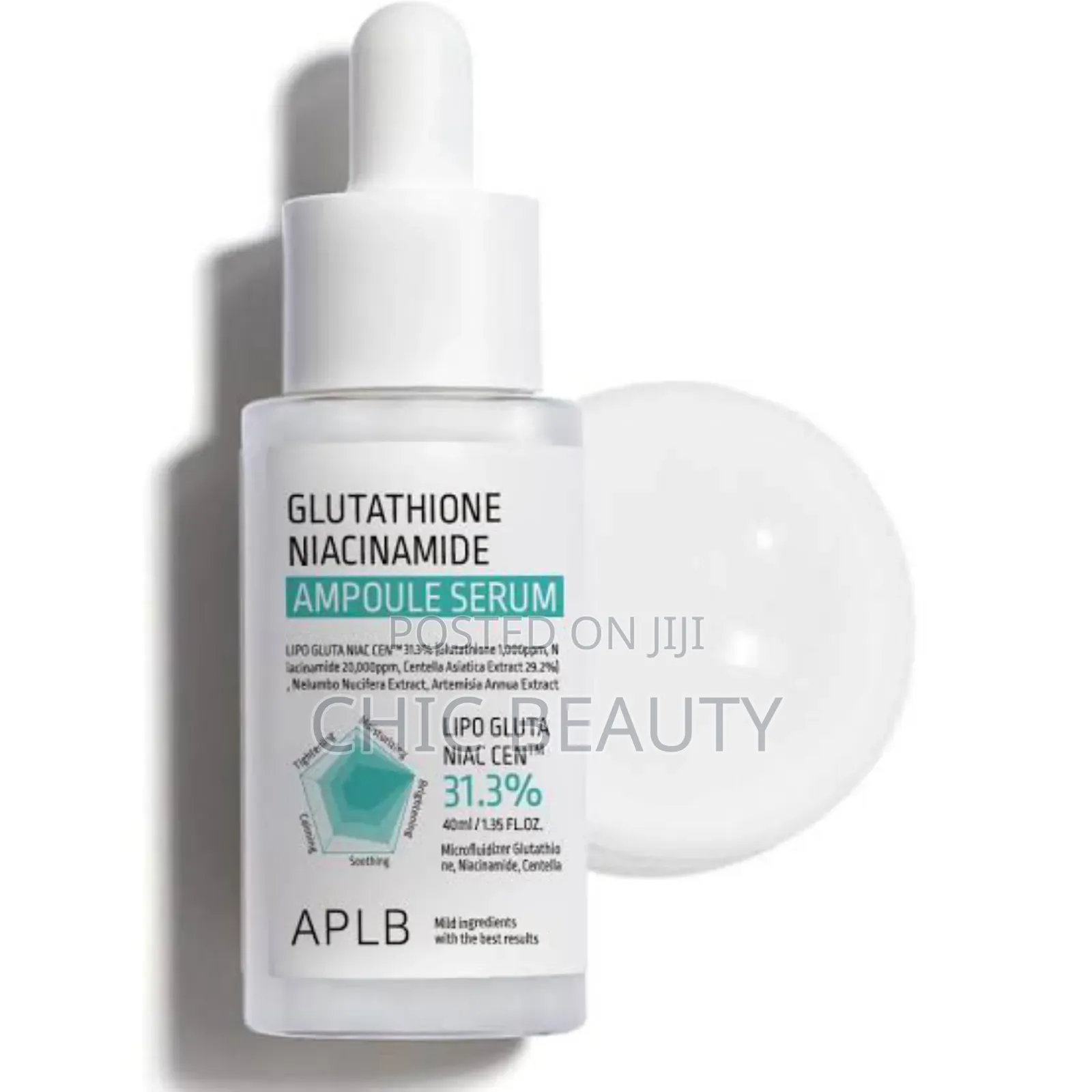 APLB Glutathione Niacinamide Ampoule Serum 30ml