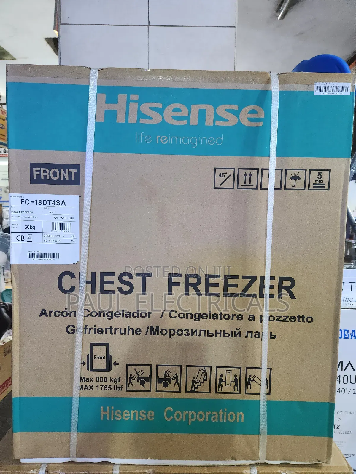 Hisense 180l Deep Freezer