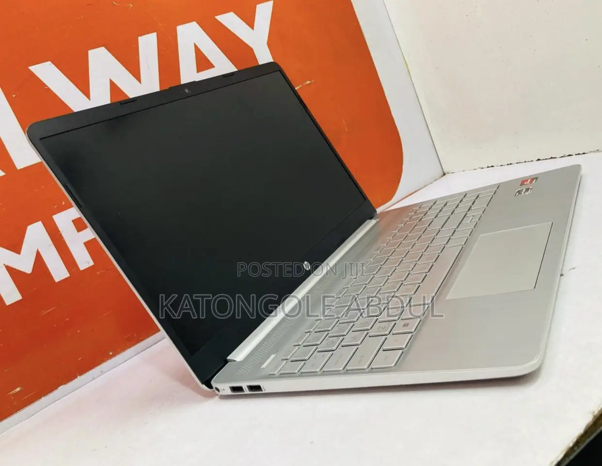 New Laptop HP 15S 8GB AMD Ryzen 5 SSD 256GB
