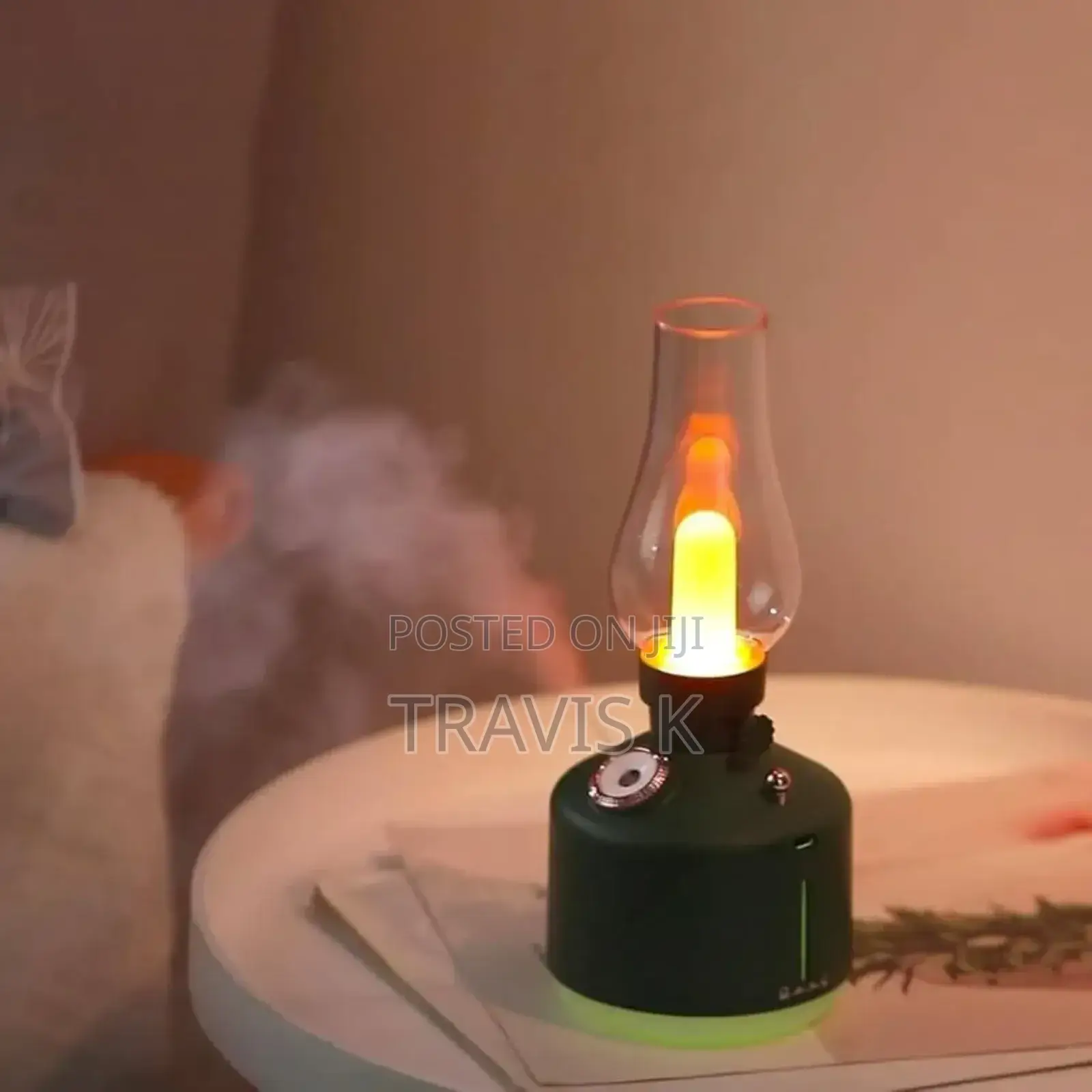 Rechargeable Retro Lamp Aroma Humidifier