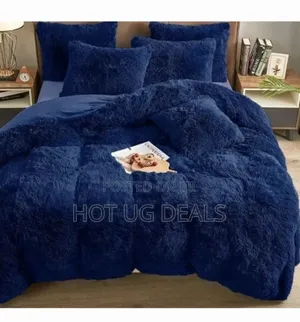 5*6 6pc Fluffy DUVET 1 Duvet ,2 Pillowcases,2 Cushion Covers