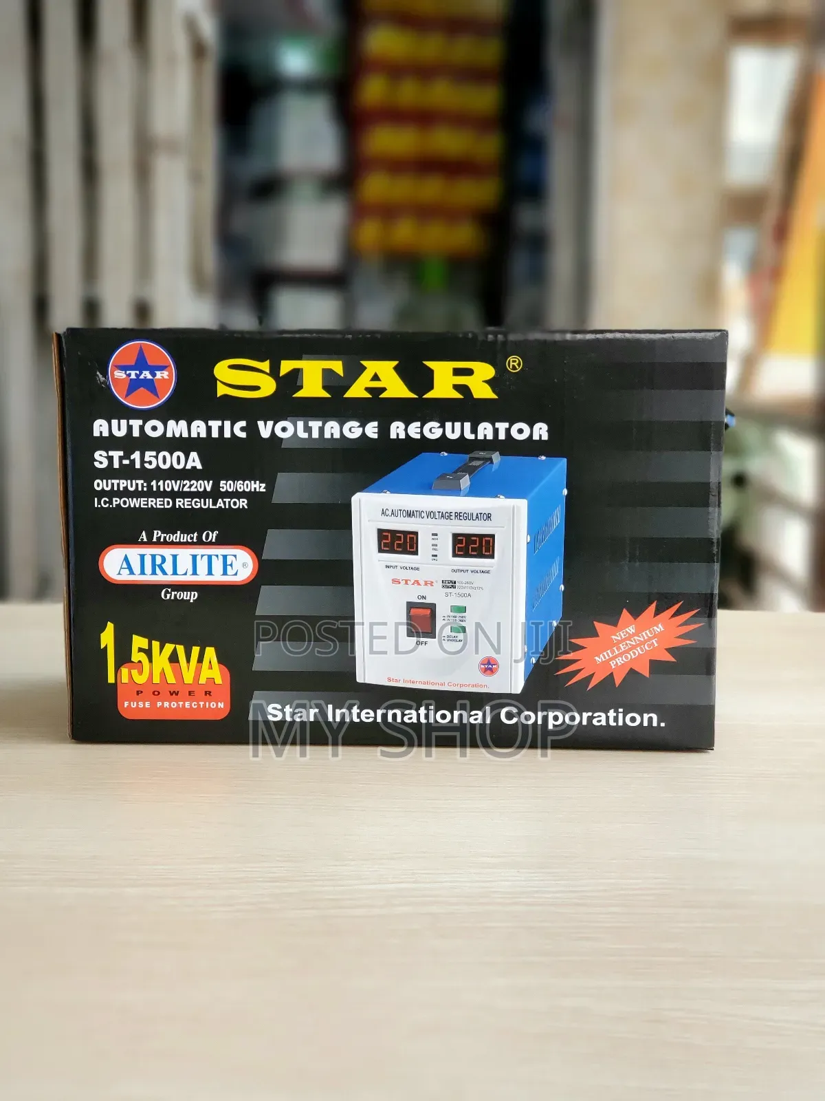 Electric Stabilizer 1500W