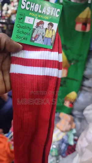 Sockings/School Socks Red Clothing Accessories Back to SCH