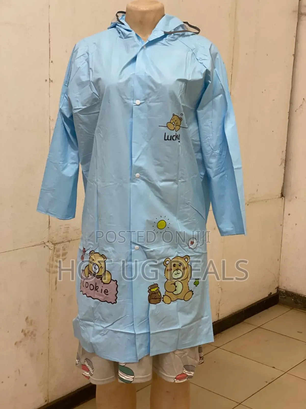 Kids Waterproof Rain Coat - Multicolor Varies