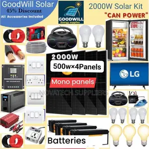2000W Solar Energy System Full Kit