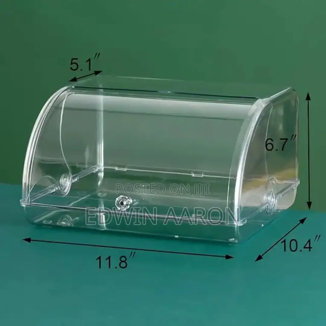 Acrylic Bread Bin Box