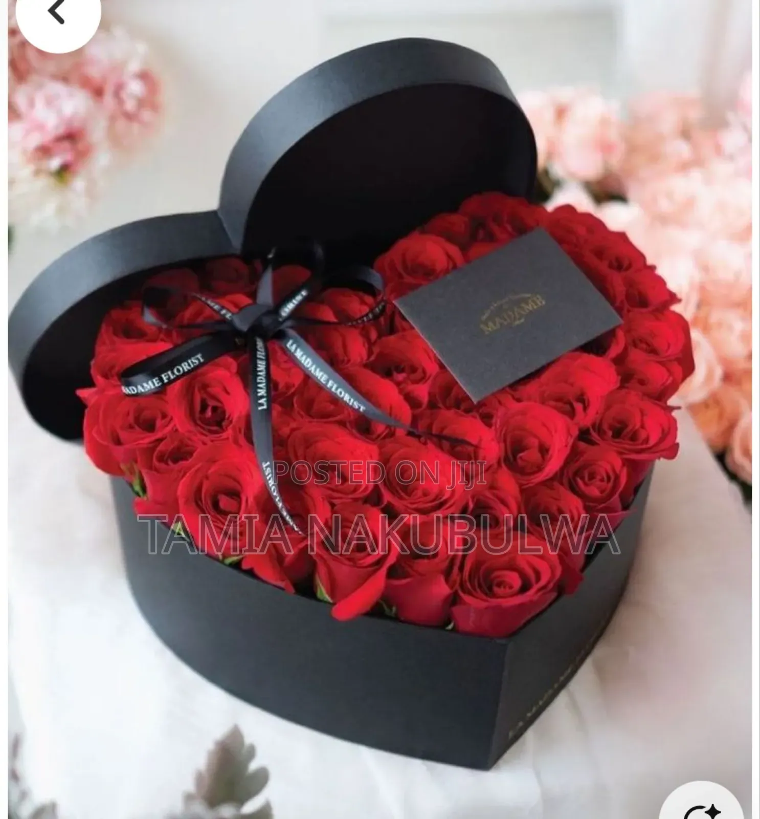 Red Flower Valentine Gift Package