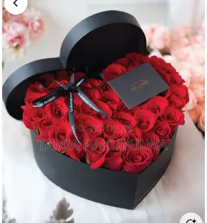 Red Flower Valentine Gift Package
