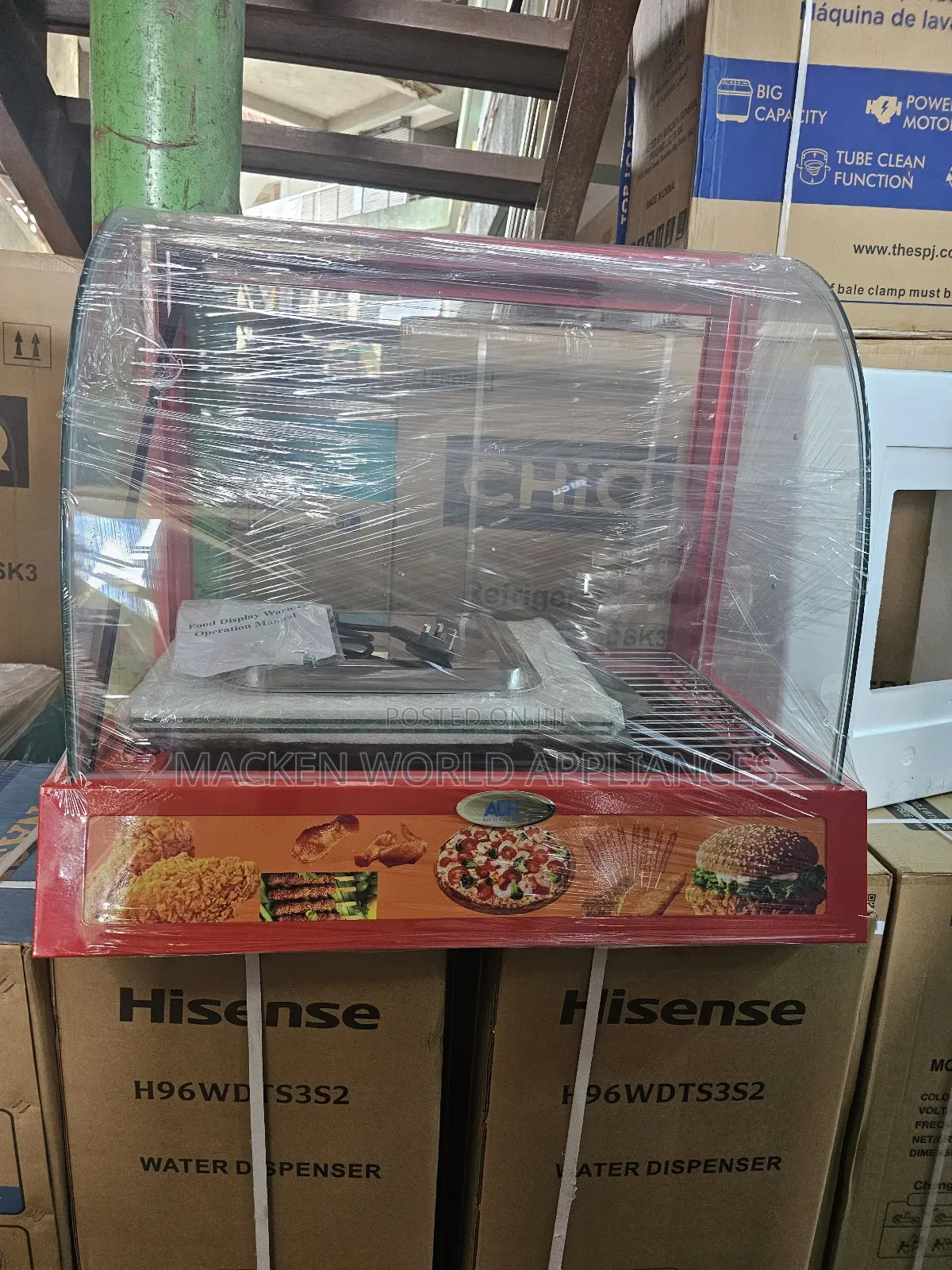 Adh Display Food Warmer Electric