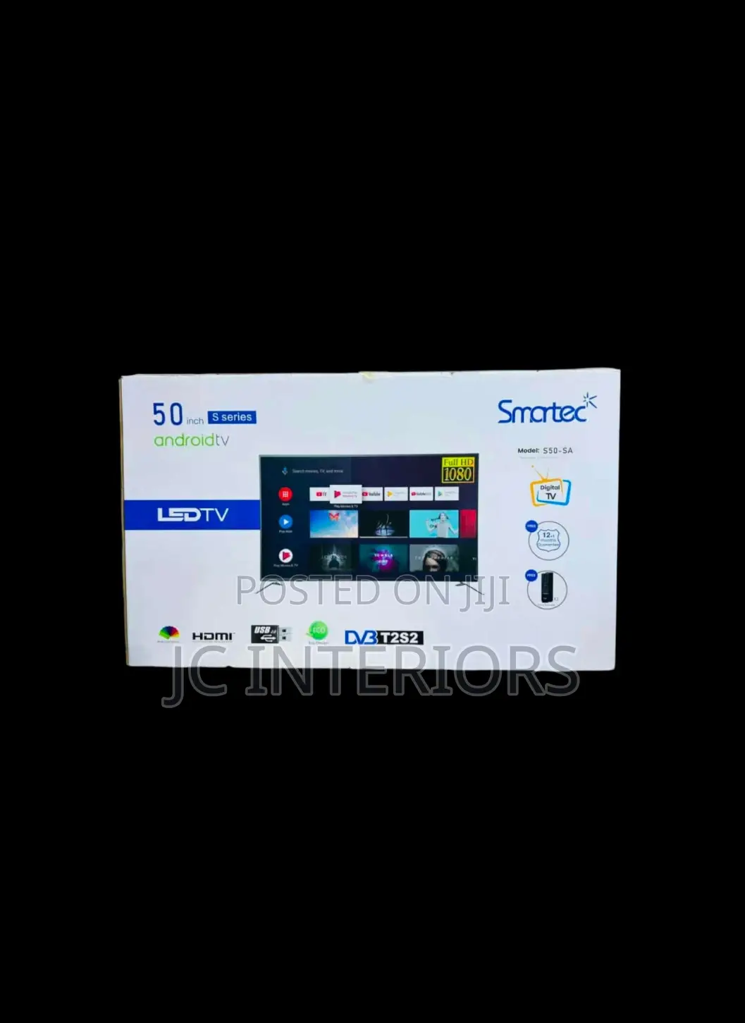 50 Inches 50 Inches Smartec Smart Tv .