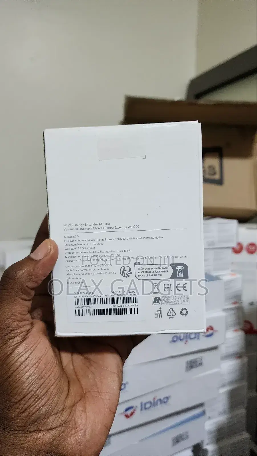 Mi Wifi Range Extender Ac1200mbps Dual Band 2.4ghz 5ghz