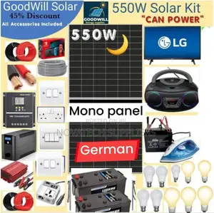 550W Solar Energy Complete System/Germany Made.