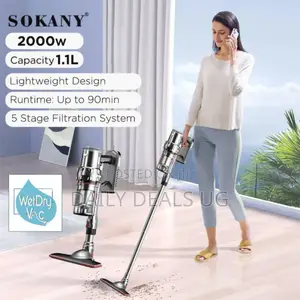 Cordless Sokany Vacuum Cleaner