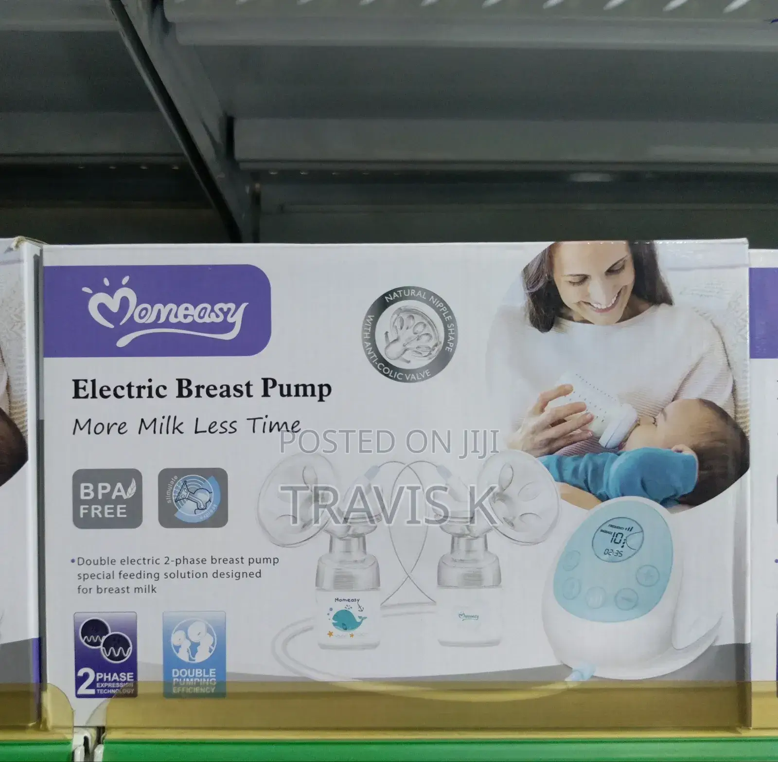 Momeasy Electric Double Breast Pump