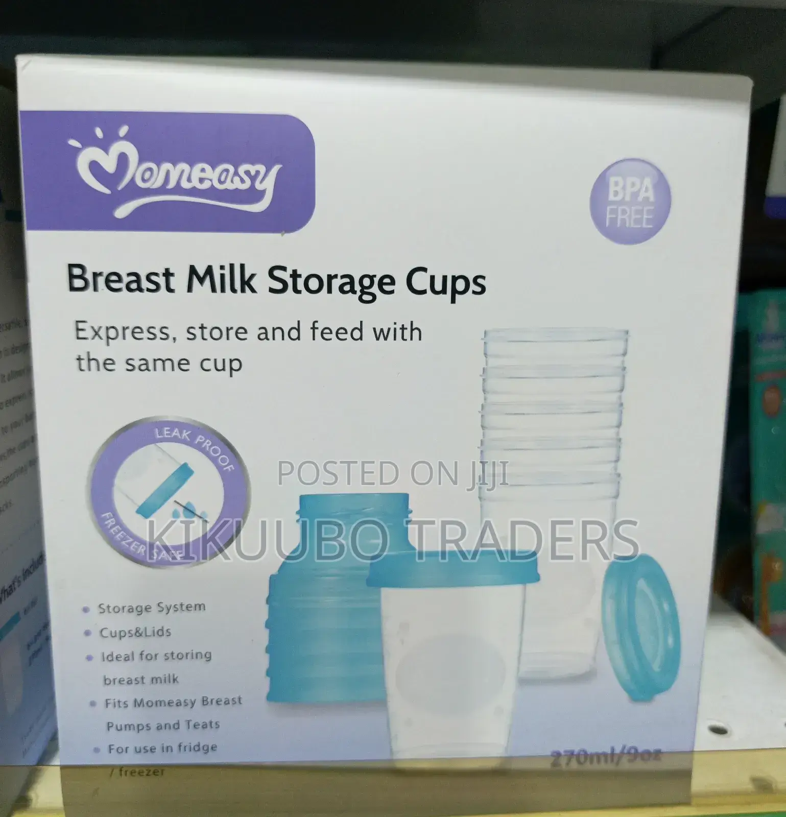 Breast Milk Storage Cups