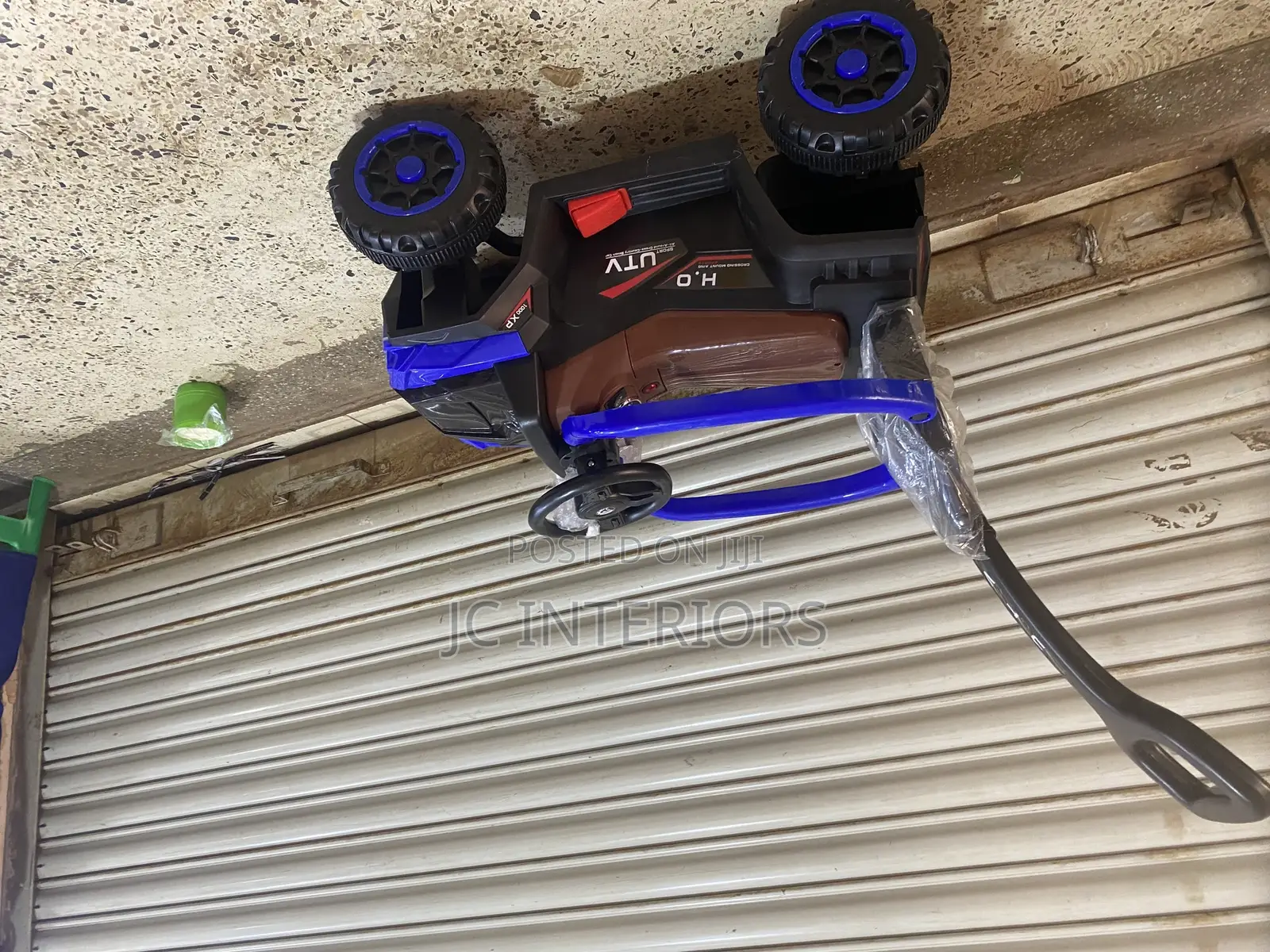 Blue Electric Toy With Music