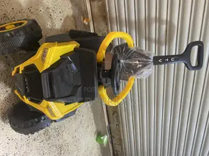 Yellow Rechargeable Push Car