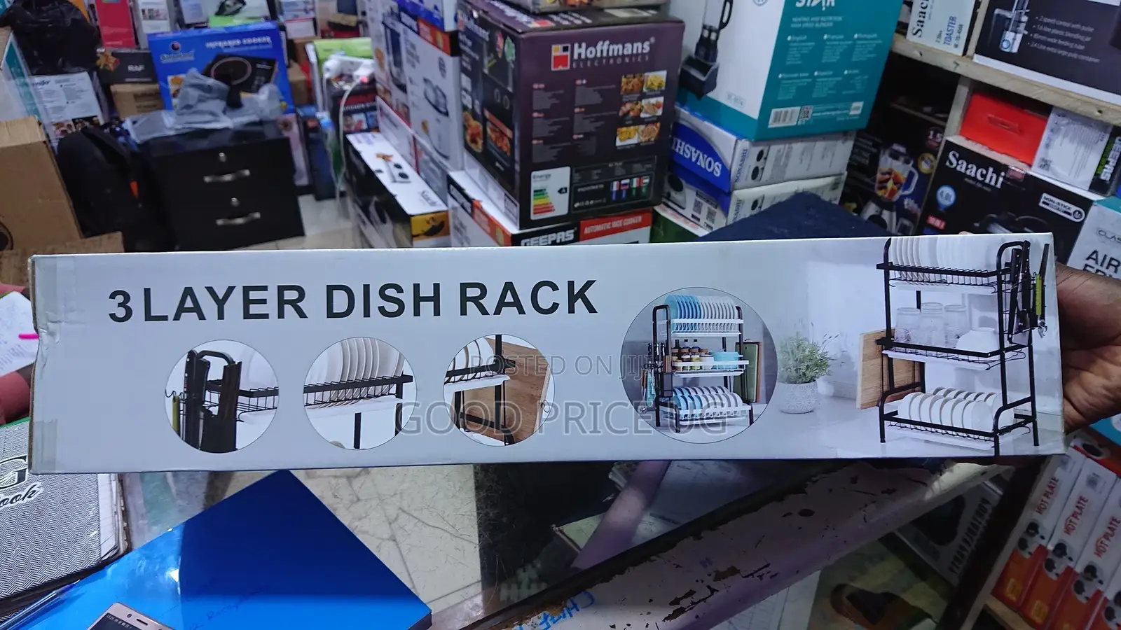 3 Layer Dish Rank