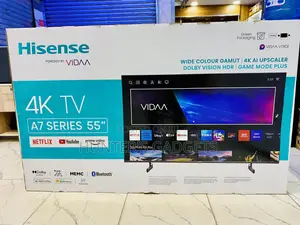 Hisense 55 Inch Brand New Open Box A7 Series Smart Uhd 