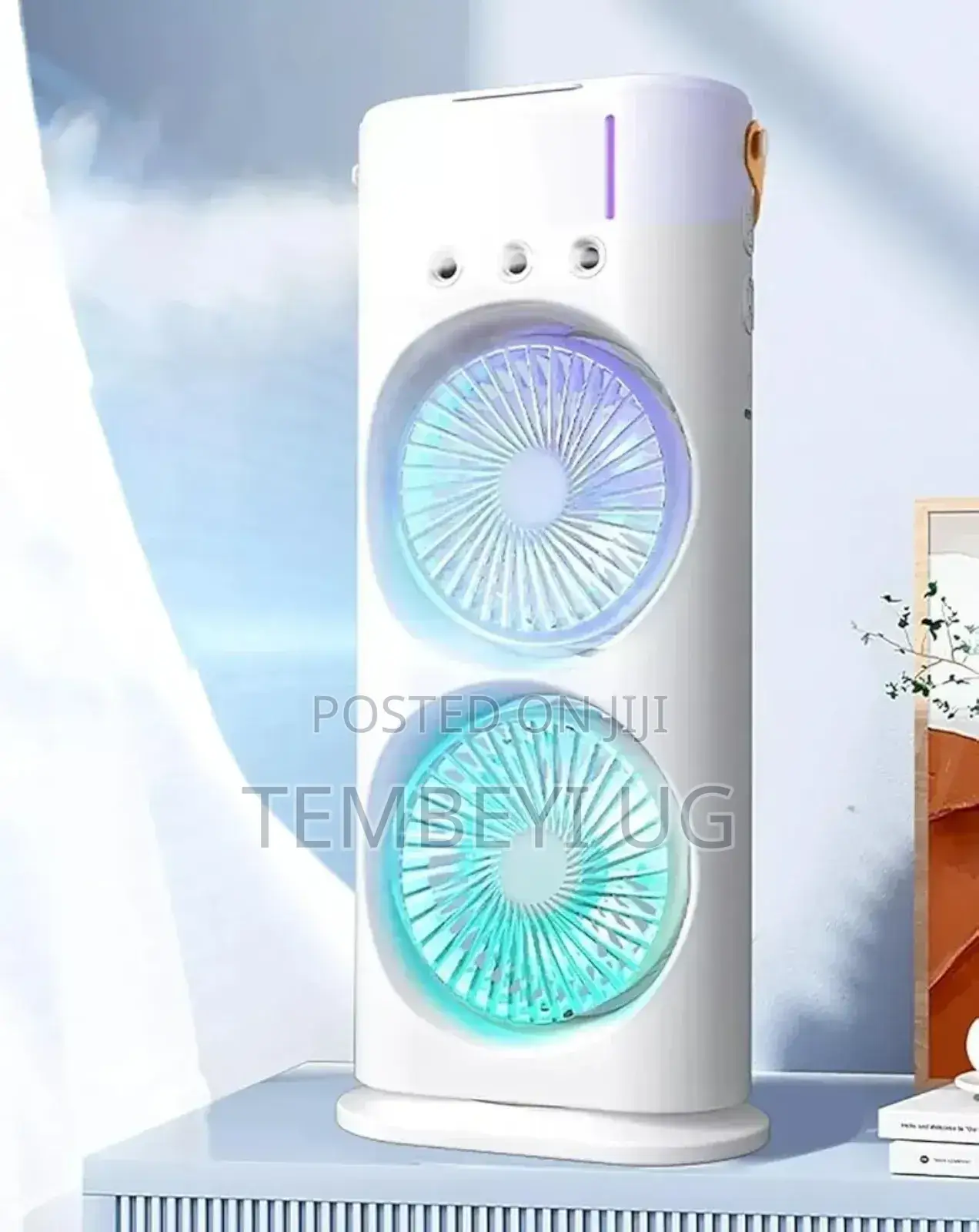Tabletop Double-Sided Fan/Humidifier