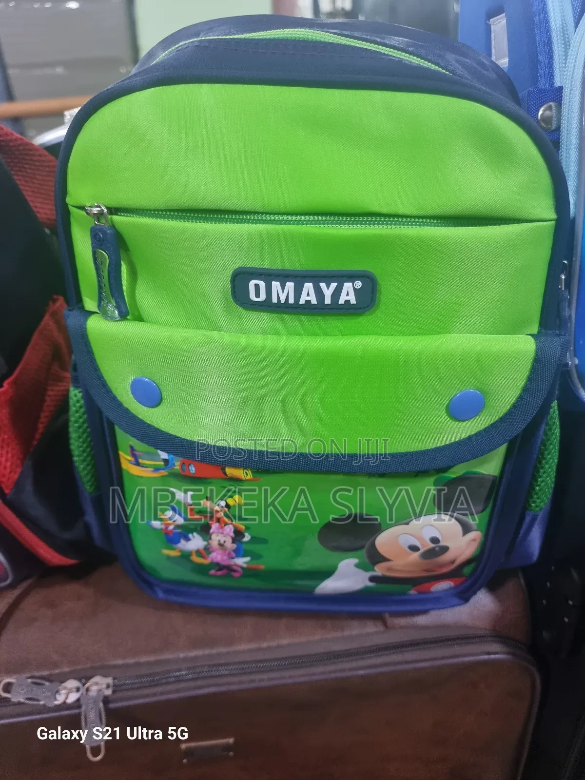 School Bags Green Kid's Bags Omaya Green