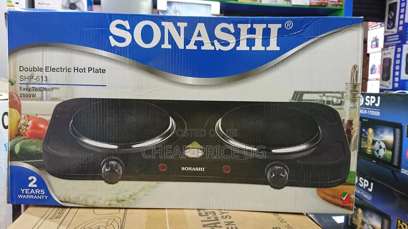 Sonashi Double Electric Hotplate SHP-613