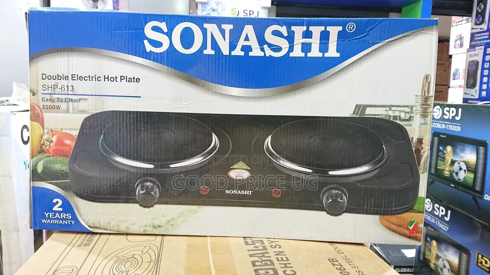 Sonashi Double Electric Hotplate SHP-613