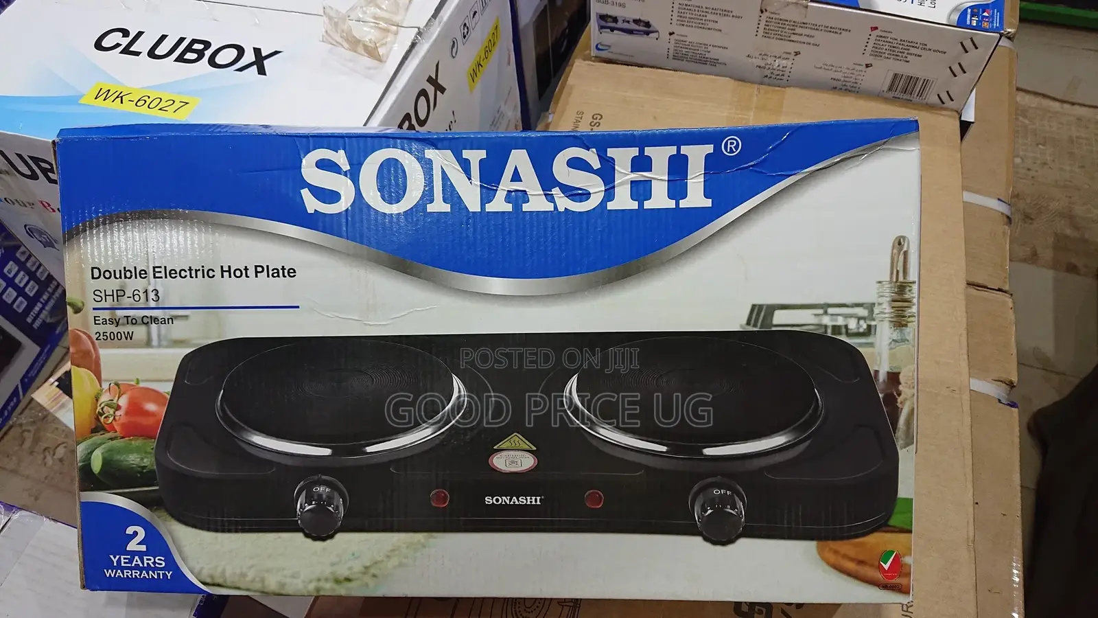 Sonashi Double Electric Hotplate SHP-613