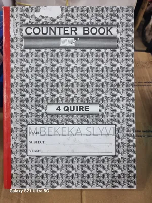 Black Books Counter Books Stationary 1 Dozen 4 Quire