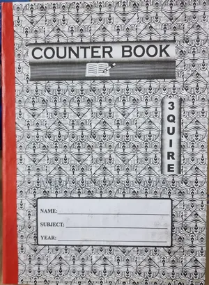 Counter Books Black Books Stationary 3 Quire 1 Dozen
