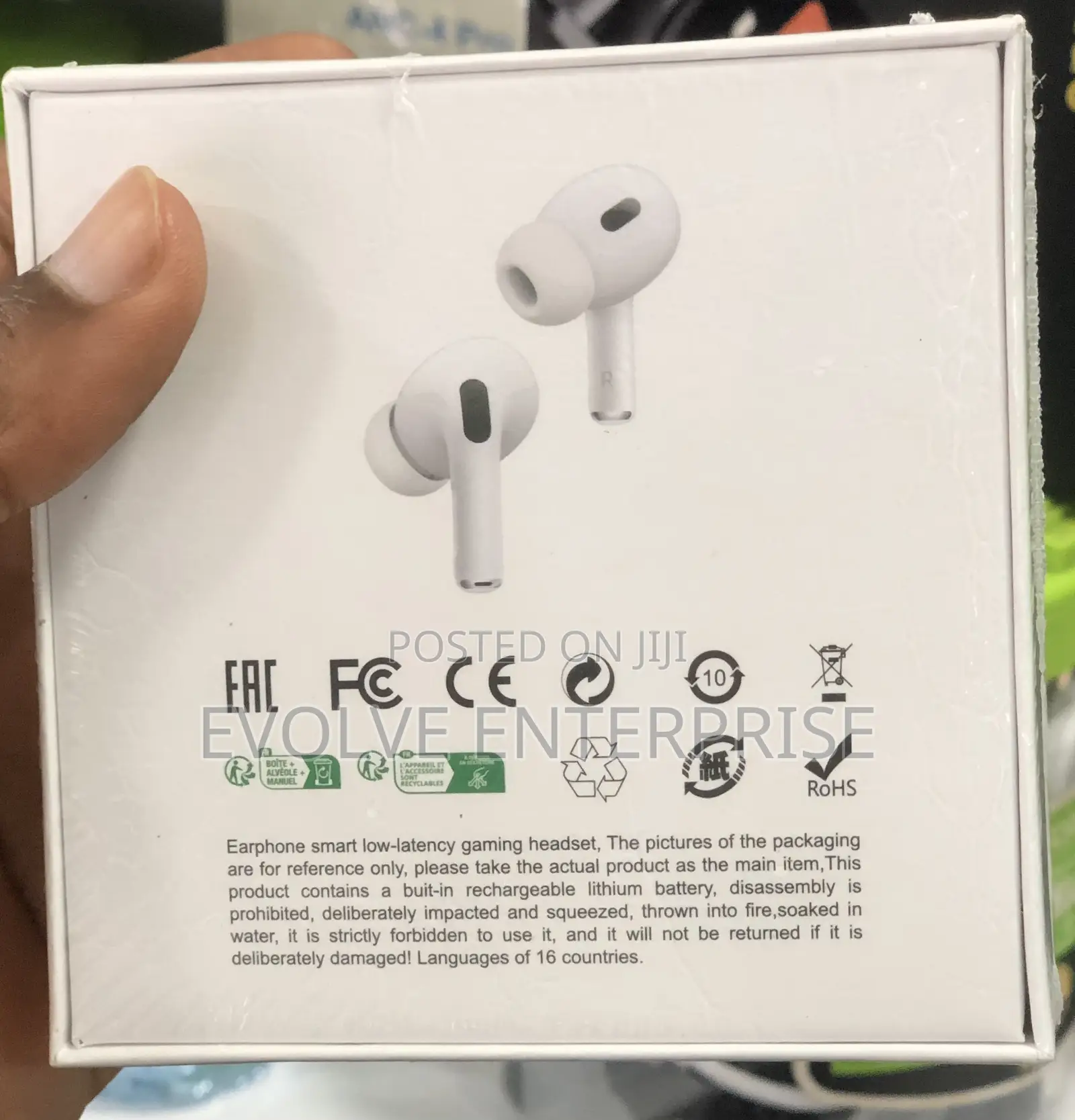 ANC / ENC Double Dark Airpods