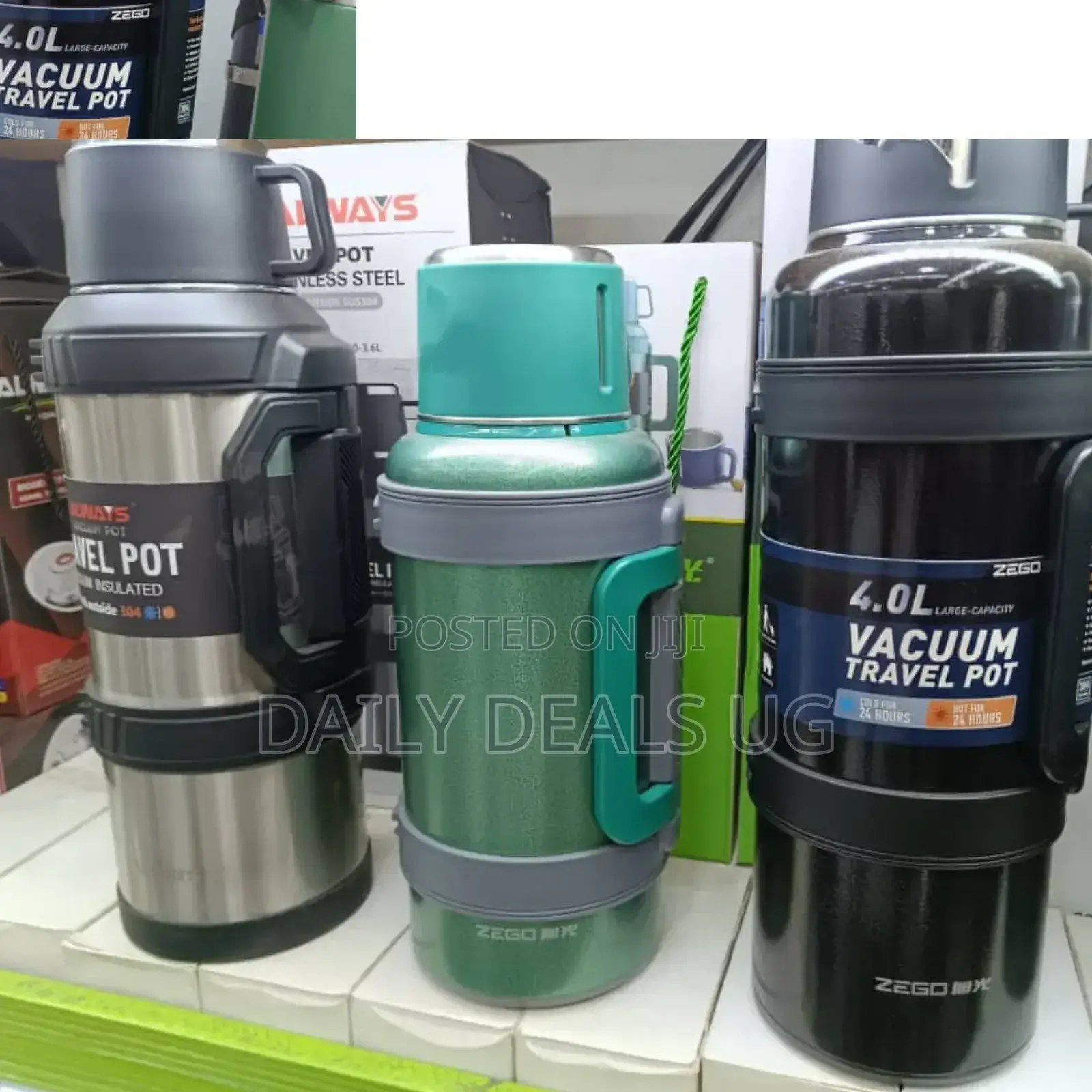 Portable Travel Vacuum Pot