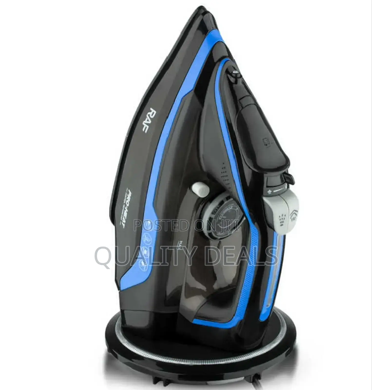 RAF Rechargeable Base Steam Iron