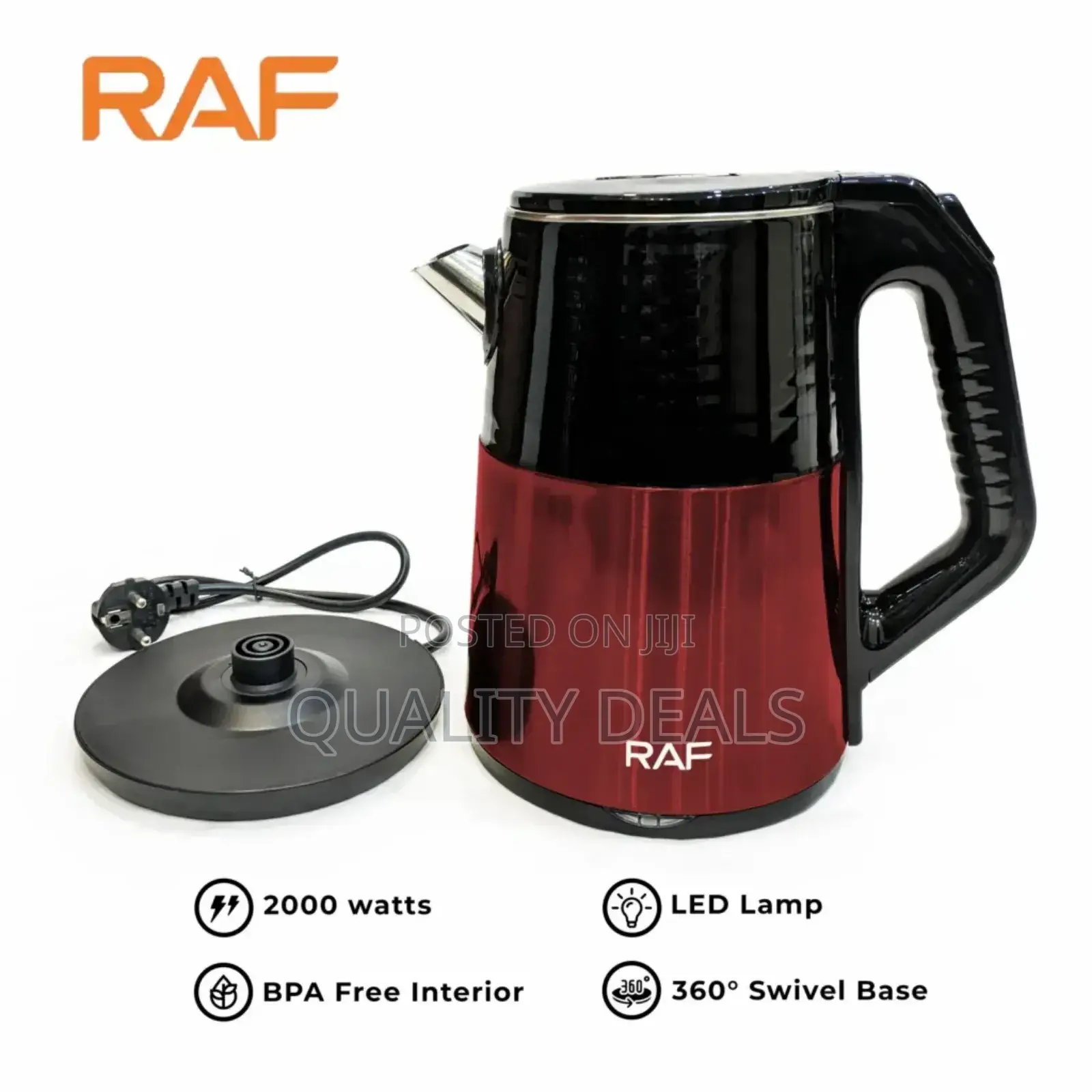 RAF 2.5L Electric Water Kettle
