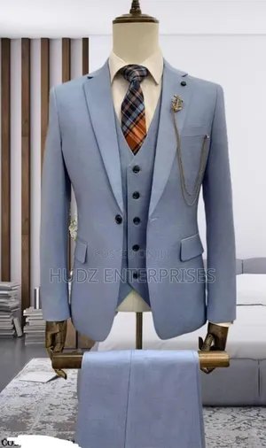 Unique Light Grey Suit