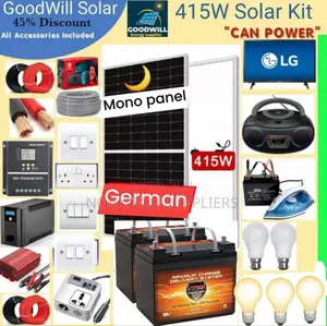 415 W Solar System Full Kit/ Germany Solar